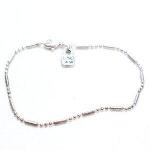 Uno de 50 Silver Tone Charm Chain Bracelet $55